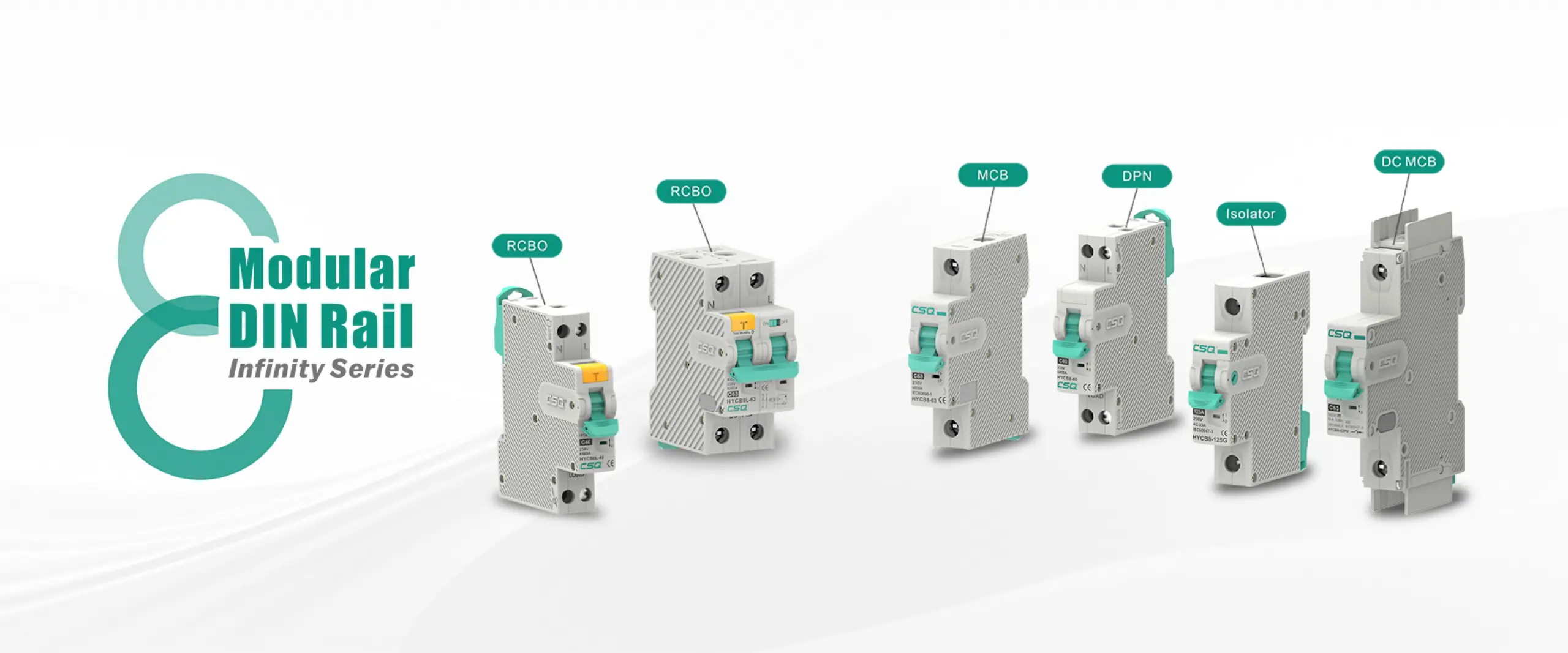 Modular Din Rail Infinity Series