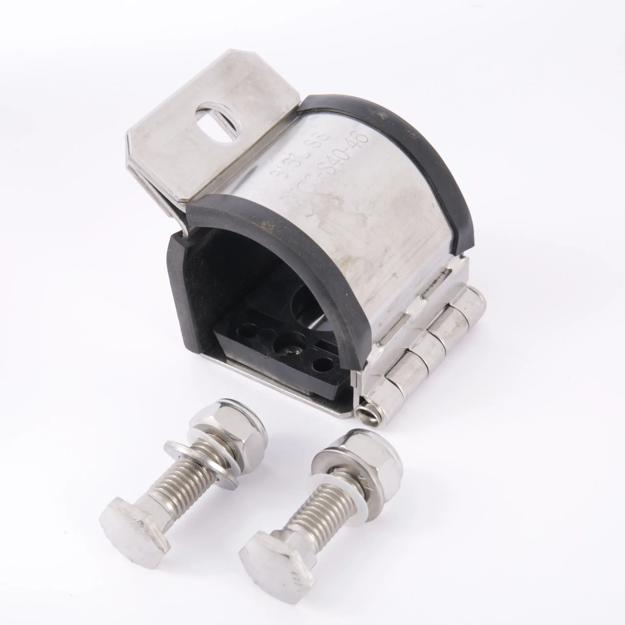 Stainless steel cable cleat