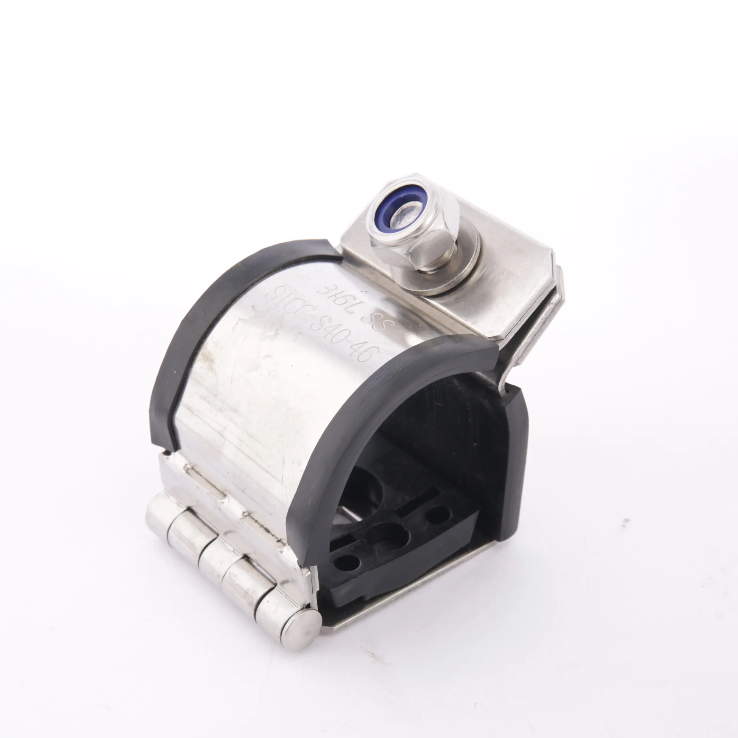 Metal cable clamps