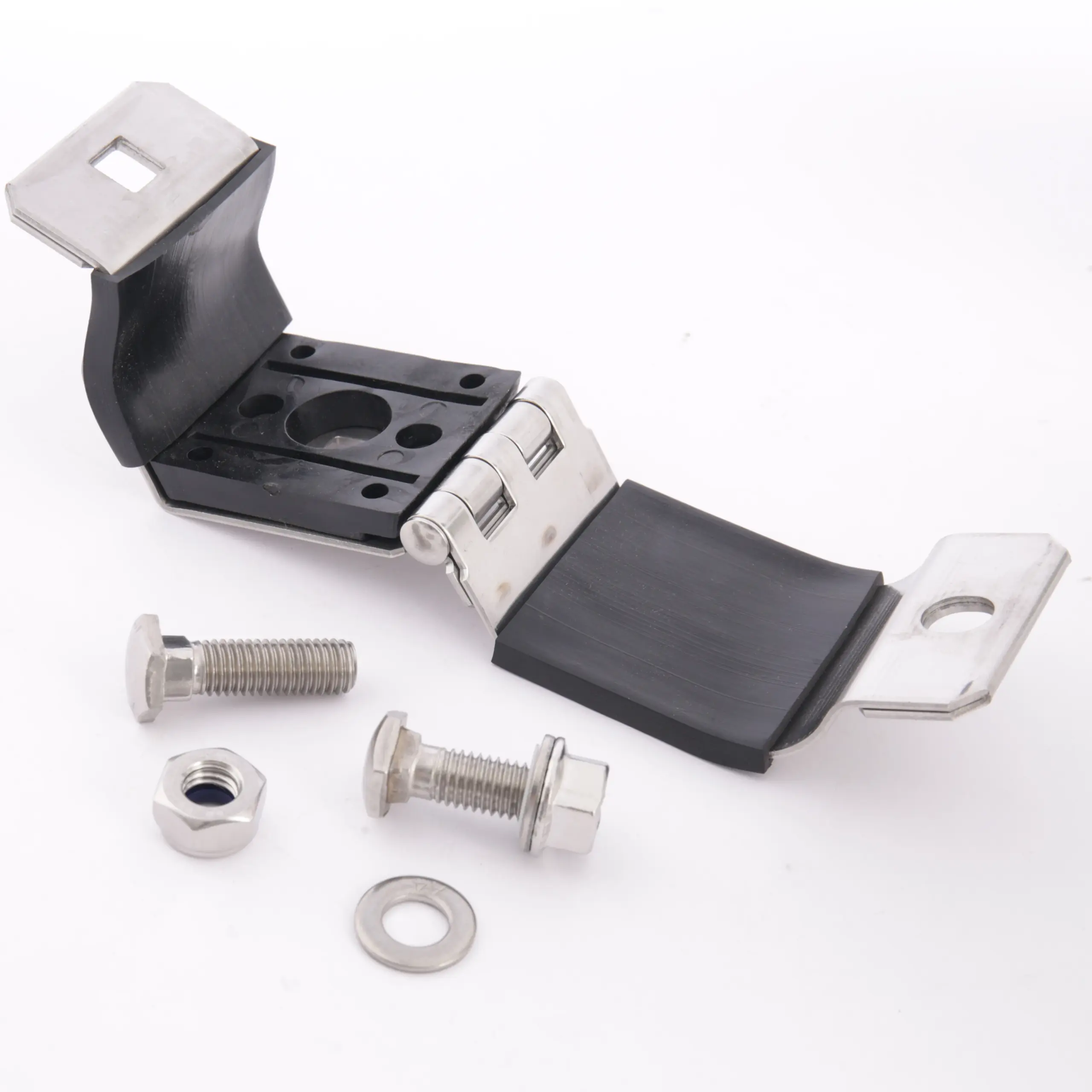 Metal rope clamp