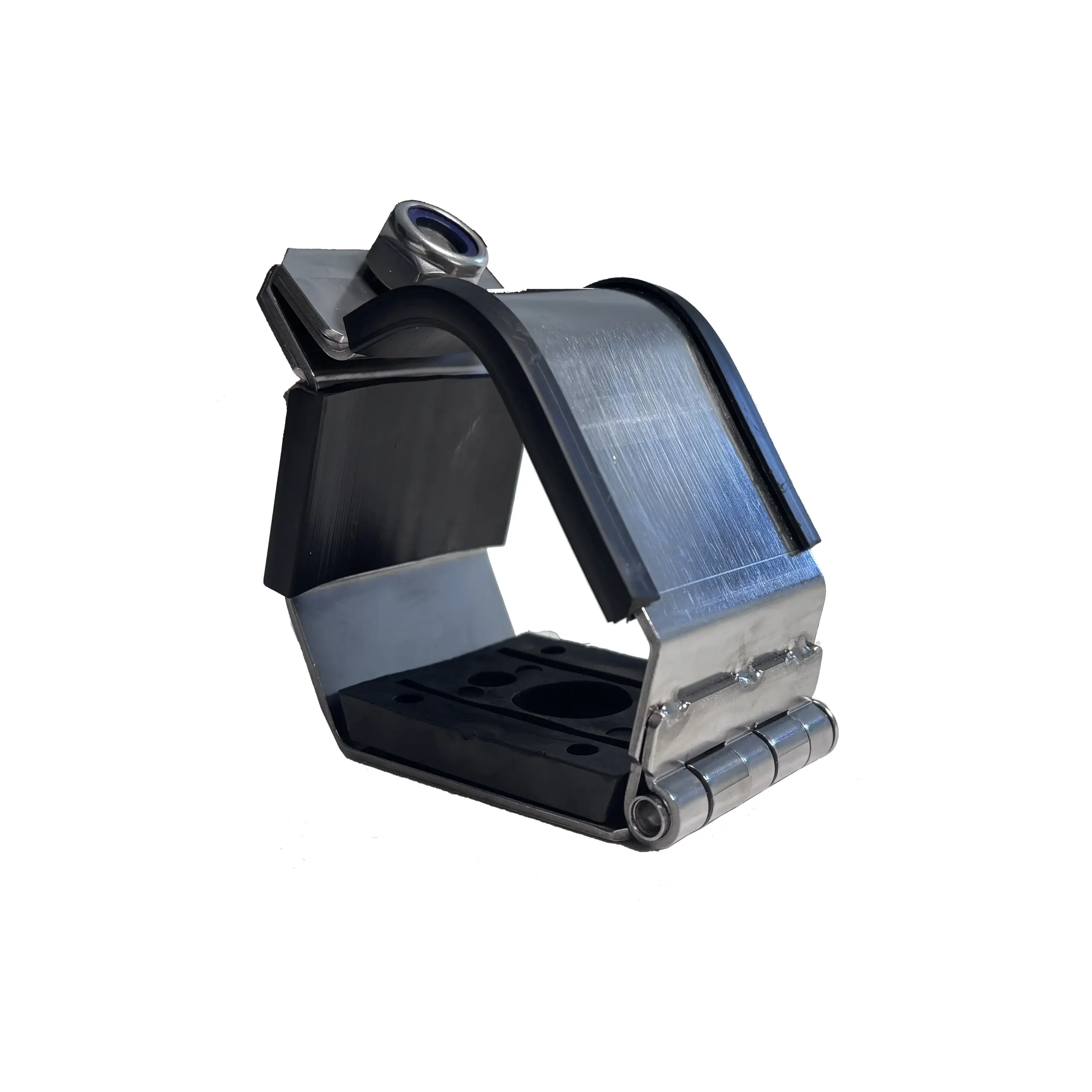 Wire rope loop clamp